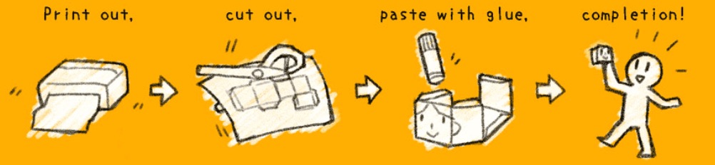 Print, Cut, Fold, Glue